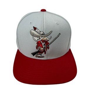 NCAA Mitchell & Ness UNLV Runnin Rebels Cardinal Basketball Snapback Cap Hat